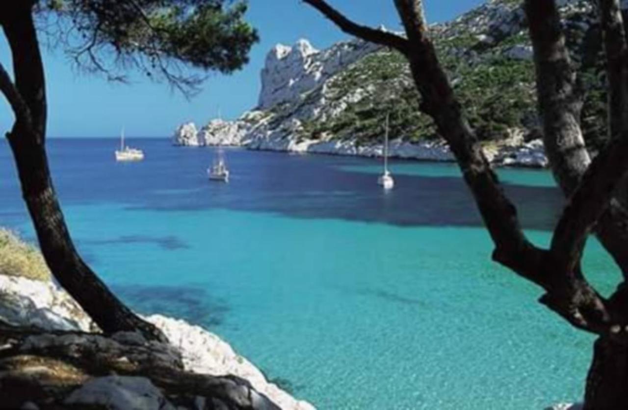 Le Son Des Vagues Vue Mer Cassis Buitenkant foto